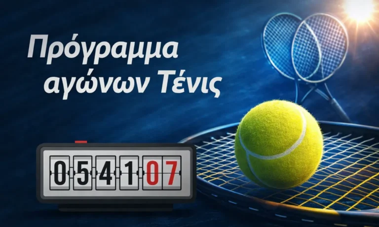 Τένις: Τένις: Πρόγραμμα αγώνων σήμερα Κυριακή 15 Φεβρουαρίου