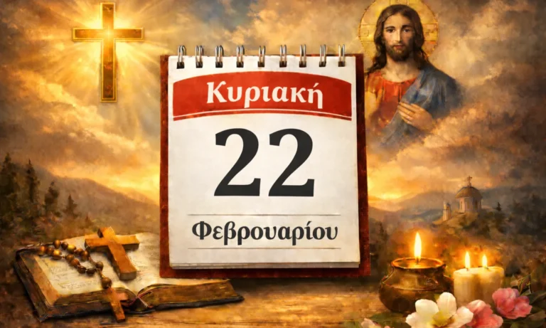 Ατζέντα: Κυριακή 22 Φεβρουαρίου: Ποιοι γιορτάζουν σήμερα