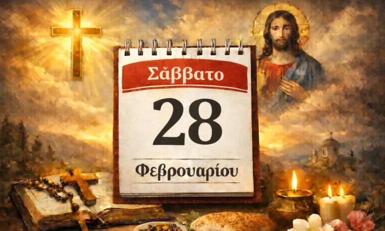 Ατζέντα: Σάββατο 28 Φεβρουαρίου: Ποιοι γιορτάζουν σήμερα