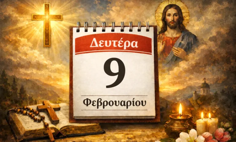 Ατζέντα: Δευτέρα 9 Φεβρουαρίου: Ποιοι γιορτάζουν σήμερα