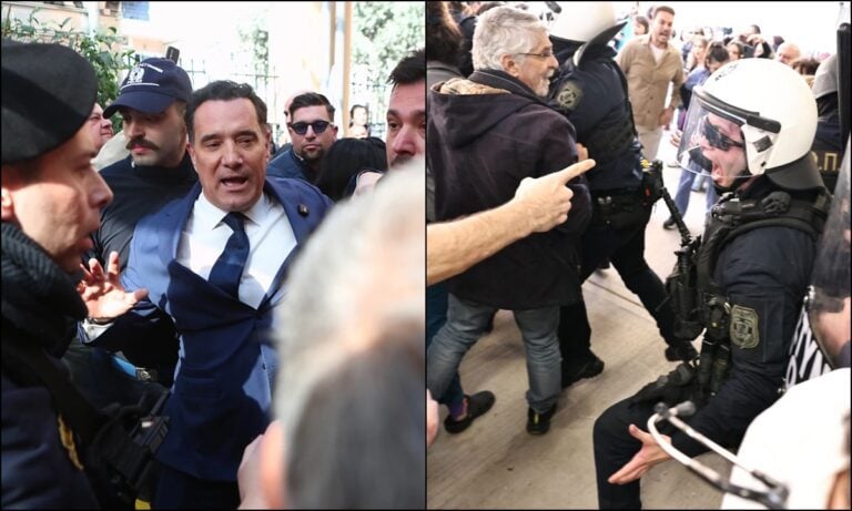 Κοινωνία: Ντροπιαστικές εικόνες καταστολής στο Νοσοκομείο Νίκαιας – Οργή και γιουχαΐσματα υγειονομικών στον Άδωνι Γεωργιάδη