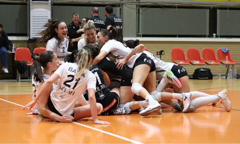 Βόλεϊ: O ΠΑΟΚ 3-1 στο Μετς και πρόκριση