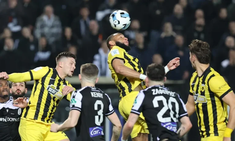Ποδόσφαιρο: ΠΑΟΚ-ΑΕΚ 0-0: Μόνο το γκολ έλειψε από το ντέρμπι της Τούμπας, έμεινε στην κορυφή η ΑΕΚ