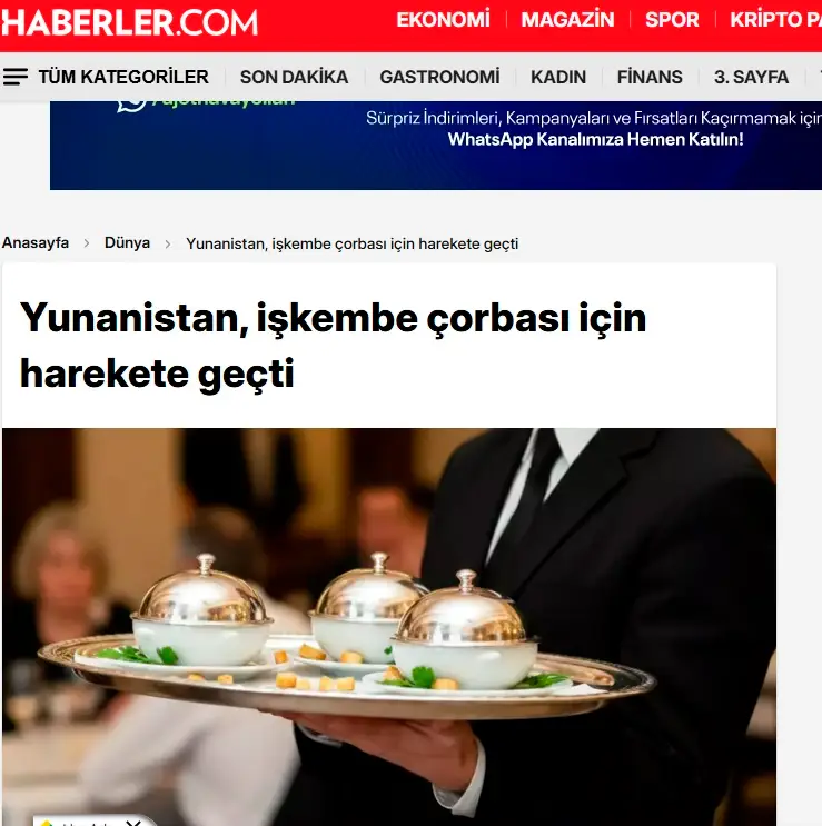 Τούρκοι: Οι Έλληνες θα μας κλέψουν τον πατσά