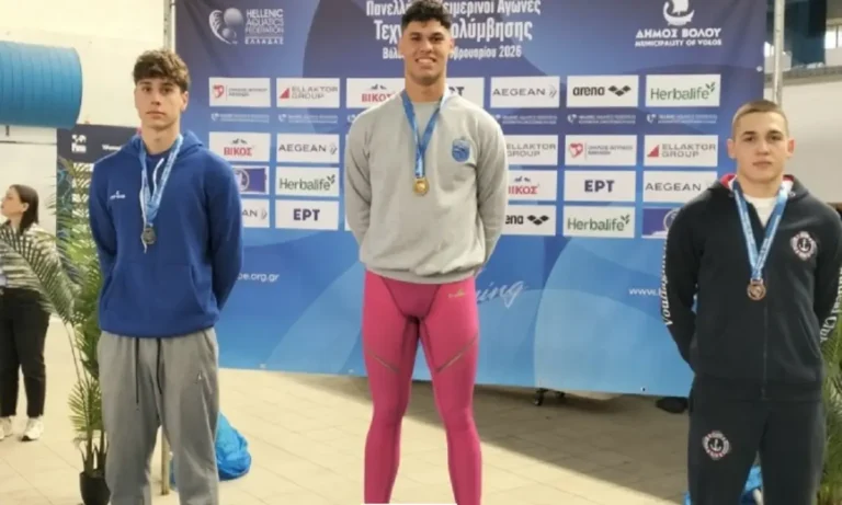 Κολύμβηση: Παγκόσμιο ρεκόρ Νέων από Κορομπύλη στον Βόλο