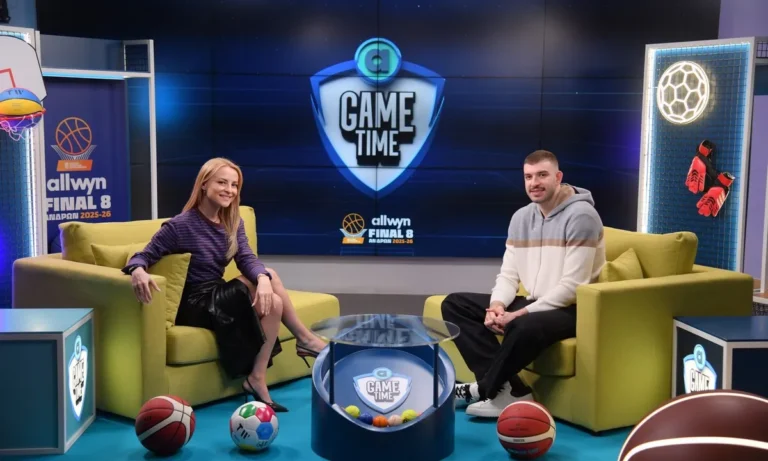 Featured: Ο Νίκος Ρογκαβόπουλος στο Allwyn Game Time: Δύσκολα τα νοκ άουτ παιχνίδια, ανυπομονούμε για τον τελικό (vid)
