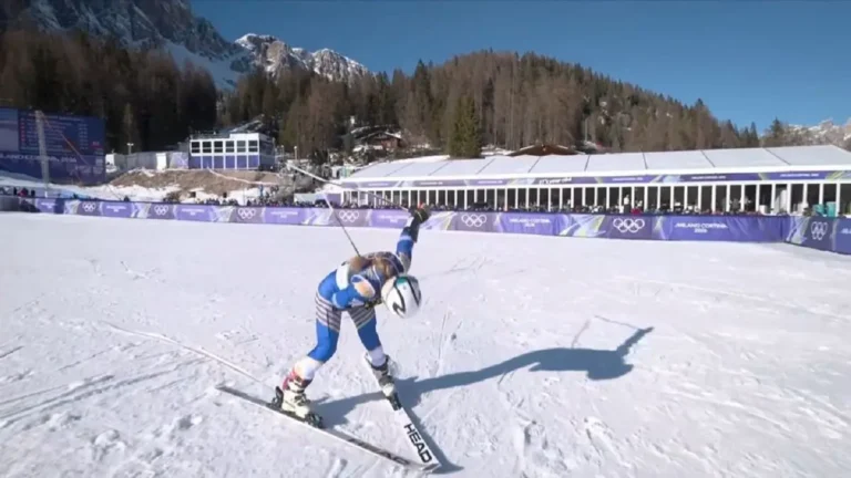 Σπορ: Υποκλίθηκε στο κοινό η Ελληνίδα σκιέρ (vid)