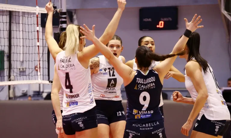 Βόλεϊ: O ΑΟ Θήρας 3-1 τον ΖΑΟΝ και Χαλκίδα