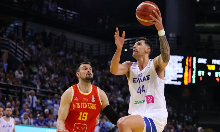 Μπάσκετ: Μαυροβούνιο – Ελλάδα: Σε ποιο κανάλι παίζει σήμερα ο αγώνας
