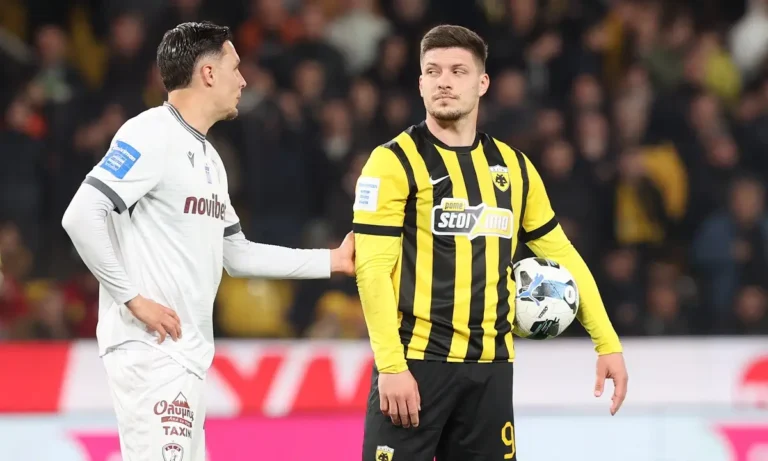 Ποδόσφαιρο: ΑΕΚ – ΑΕΛ Novibet 1-0 (Ημίχρονο): Το ‘χει ρίξει στο σορολόπ η ΑΕΚ μετά το γκολ – Πήρε πίσω πέναλτι που έδωσε ο Πολυχρόνης