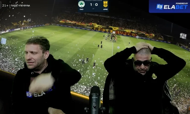 Ποδόσφαιρο: Παναθηναϊκός – Άρης  Η αντίδραση Μπουγάτσα – Χατζηνάκου στο δοκάρι του Καντεβέρε…