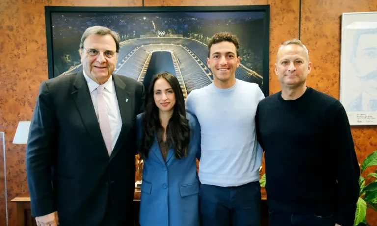 ΕΟΕ: Τα συγχαρητήρια του Ισίδωρου Κούβελου και συνάντηση με τους νικητές του Ημιμαραθωνίου Παναγιώτη Μπιτάδο και Αναστασία Μαρινάκου