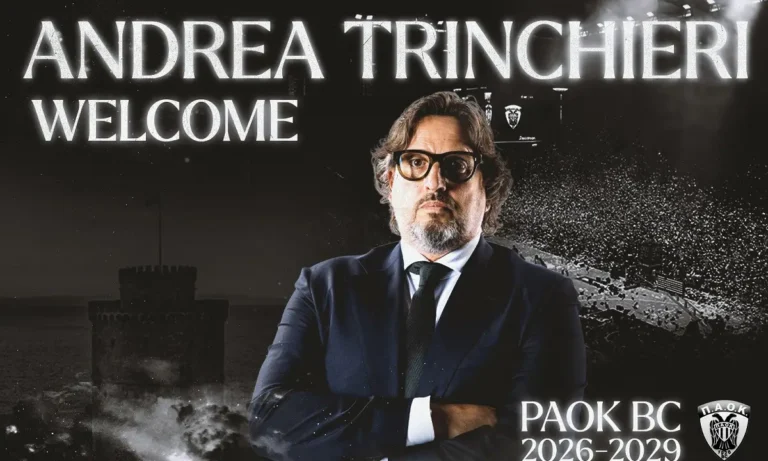 Μπάσκετ: Επίσημο του Τρινκέρι στον ΠΑΟΚ