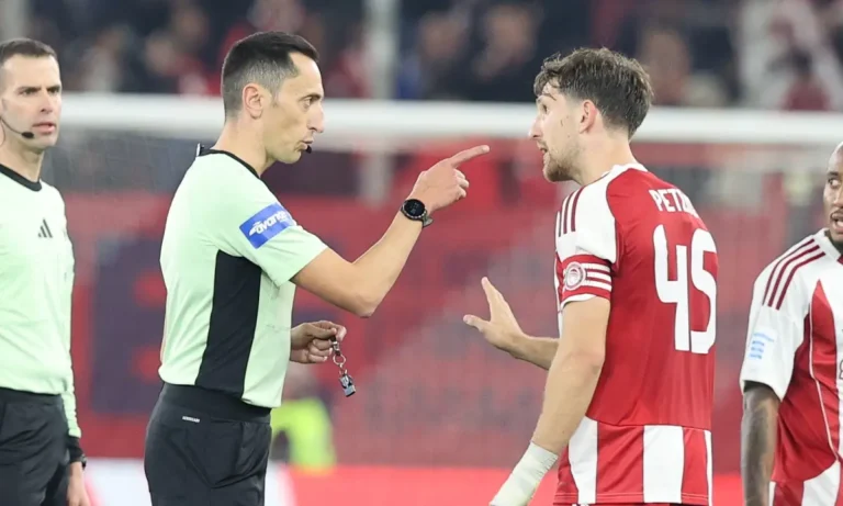 Ποδόσφαιρο: Έξαλλοι στον Ολυμπιακό με την διαιτησία του Μαρτίνεθ