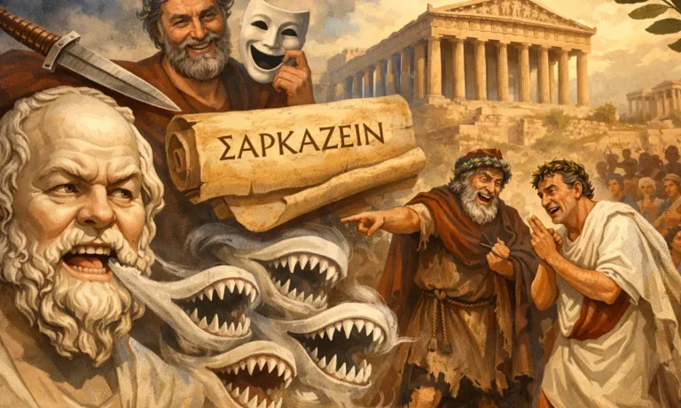Must Read: Ο σαρκασμός γεννήθηκε στην Αρχαία Ελλάδα και σήμαινε κυριολεκτικά να δαγκώνεις τη σάρκα με τα λόγια