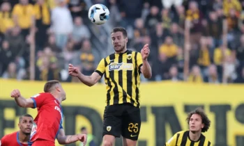 Ποδόσφαιρο: Βόλος – ΑΕΚ 1-1 (Ημίχρονο): Ζορίζεται η ΑΕΚ αλλά βρήκε τουλάχιστον την ισοφάριση – Αποβλήθηκε ο Νίκολιτς